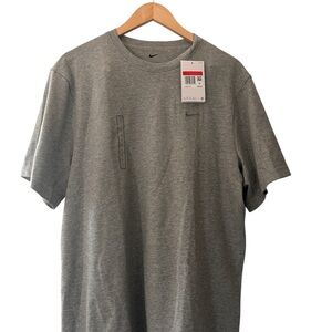 Nike Men's Heather Gray Short Sleeve Crew Tee